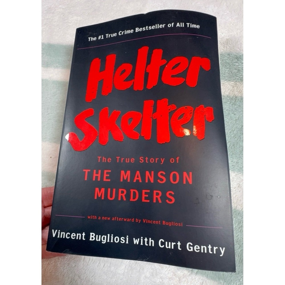 Helter Skelter The True Story of The Manson Murders paperback book.  EUC.